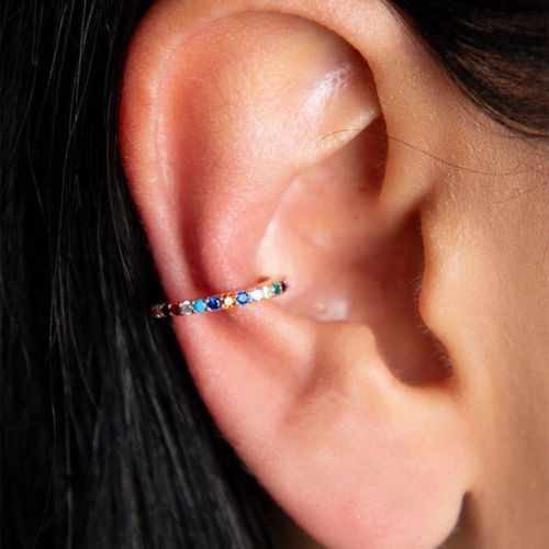 Multi-Colour Ear Cuff - Elika - Modalova