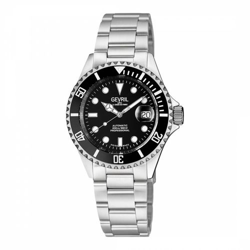 Men's Wall Street Swiss Black Watch - Gevril - Modalova