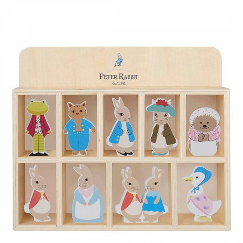 Peter Rabbit Characters & Shelf - Orange Tree Toys - Modalova