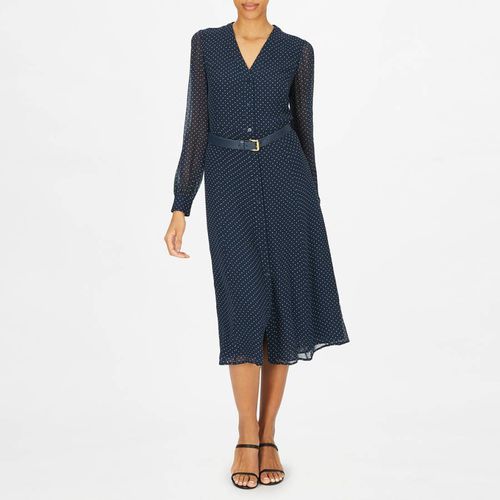 Blue Perfection Dots Midi Dress - Michael Kors - Modalova