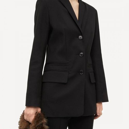 Black Porter Wool Blazer - By Malene Birger - Modalova