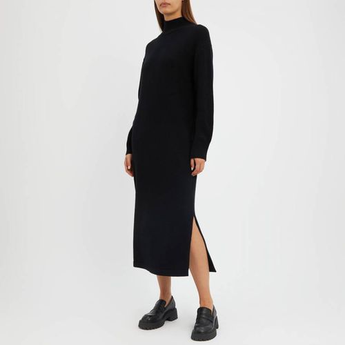 Black Cashmere Blend Knitted Dress - NÂ°Â· Eleven - Modalova