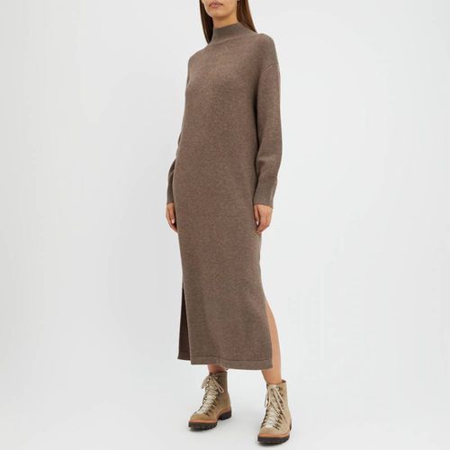 Mushroom Cashmere Blend Knitted Dress - NÂ°Â· Eleven - Modalova