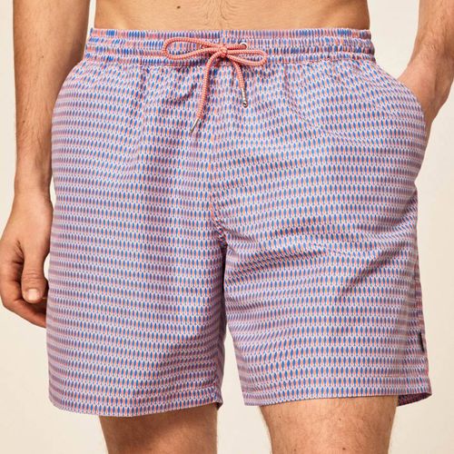 Multi Fish Print Swim Shorts - Hackett London - Modalova