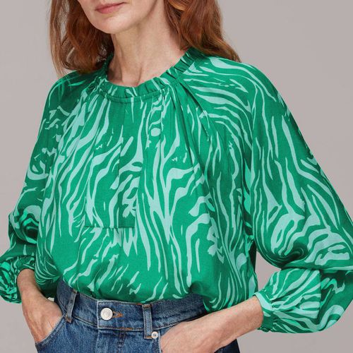 Dark Green Layla Sequin Shirt, WHISTLES