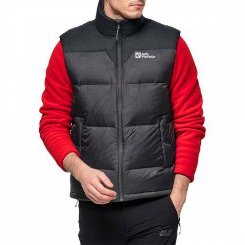 Black Dna Tundra Down Weather Resist Gilet - Jack Wolfskin - Modalova