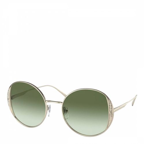 Women's Gold/Green Sunglasses 53mm - Bvlgari - Modalova