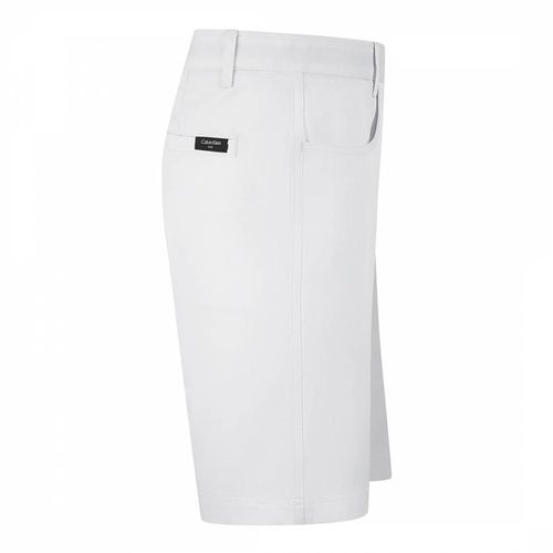 White Stretch Golf Shorts - Calvin Klein Golf - Modalova
