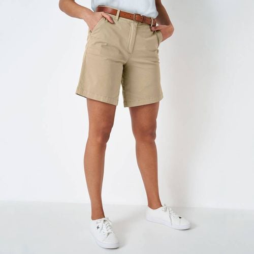 Beige Linen Shorts - Crew Clothing - Modalova