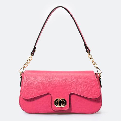 Pink Leather Top Handle Bag - Massimo Castelli - Modalova
