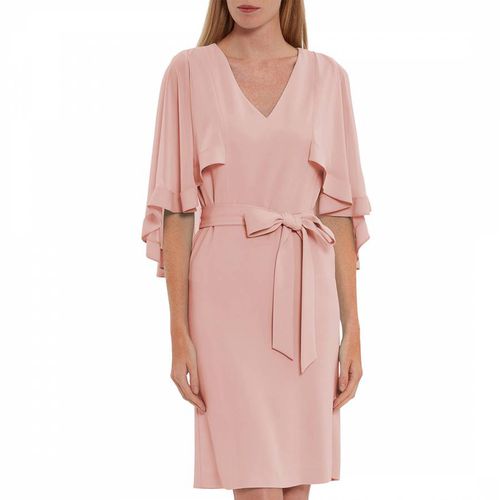 Blush Chestina Ruffle Cape Dress - Gina Bacconi - Modalova