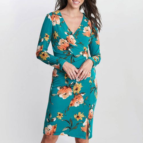 Green Harper Wrap Dress - Gina Bacconi - Modalova