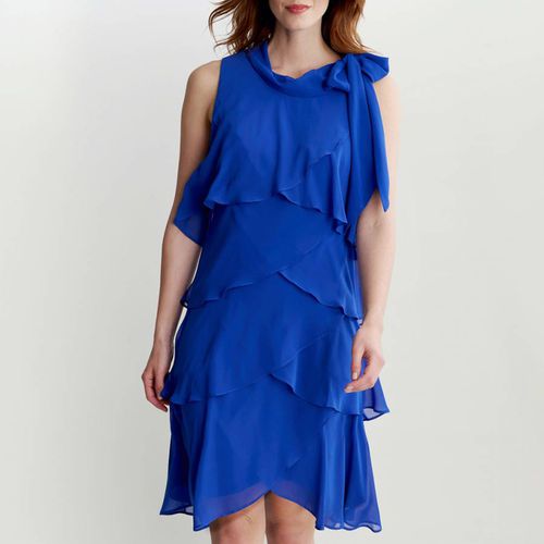 Cobalt Samira Tiered Dress - Gina Bacconi - Modalova
