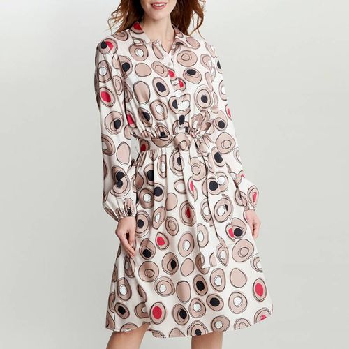 Multi Roza Printed Dress - Gina Bacconi - Modalova