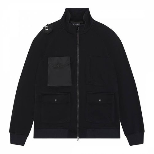 Black Detachable Pocket Hoodie - Ma Strum - Modalova