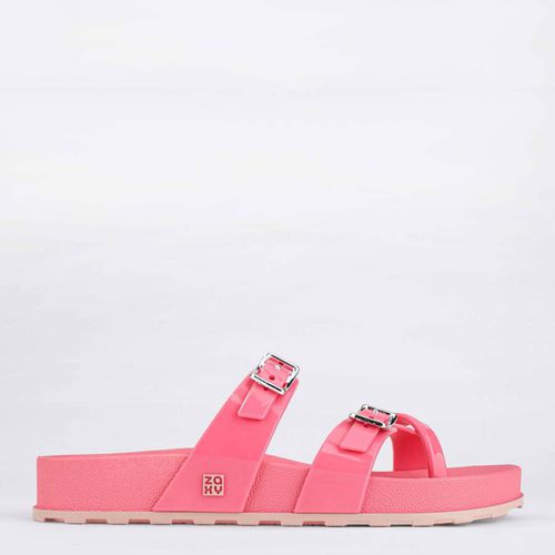 Pink Smart Slide Flip Flops - Zaxy - Modalova
