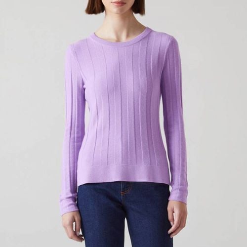 Lilac Ali Wool Blend Top - L K Bennett - Modalova