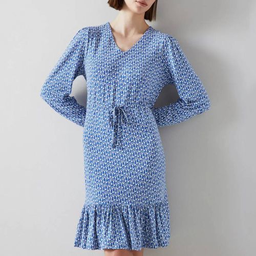 Pale Blue Everly Spot Mini Dress - L K Bennett - Modalova