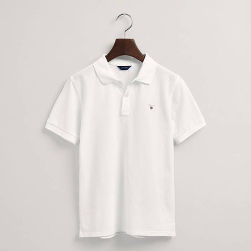 Teen Boys Pique Cotton Polo Shirt - Gant - Modalova