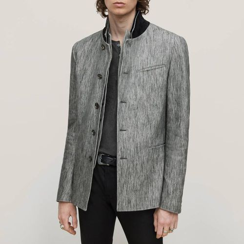 Grey Slim Fit Jacket - John Varvatos - Modalova