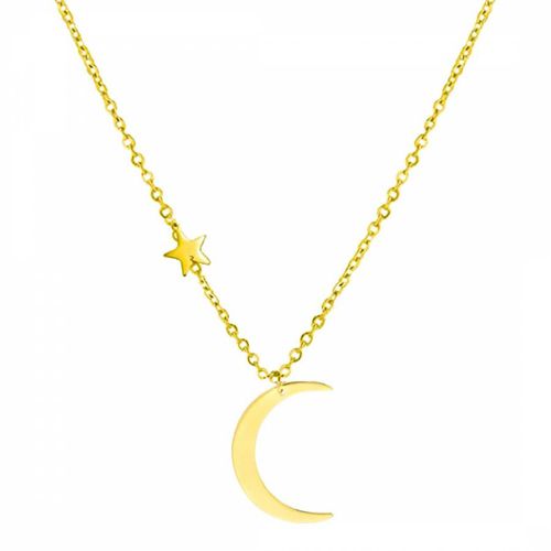 K Star Moon Necklace - Chloe Collection by Liv Oliver - Modalova