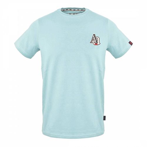 Light Small Logo Cotton T-Shirt - Aquascutum - Modalova