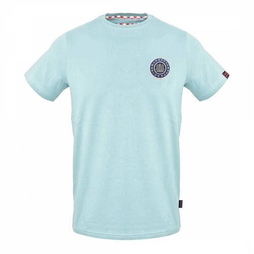 Light Circle Logo Cotton T-Shirt - Aquascutum - Modalova