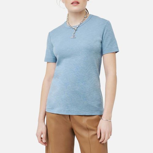 Blue Slim Fit Cotton T-shirt - Jigsaw - Modalova