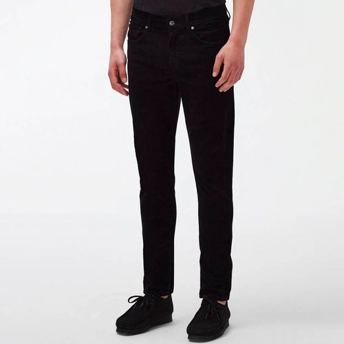 Black Slimmy Tapered Corduroy Jeans - 7 For All Mankind - Modalova