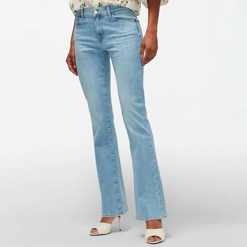 Light Blue Bootcut Stretch Jeans - 7 For All Mankind - Modalova