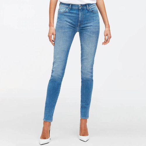 High Waisted Skinny Stretch Jeans - 7 For All Mankind - Modalova