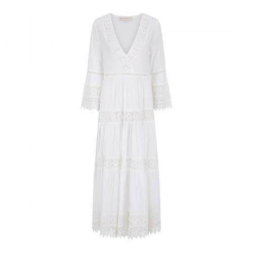 Rebel Maxi Dress White - Pranella - Modalova