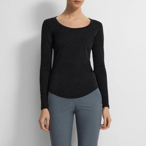 Back Fitted Scoop Neck Top - Theory - Modalova