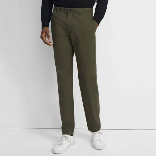 Olive Zaine Slim Leg Trousers - Theory - Modalova