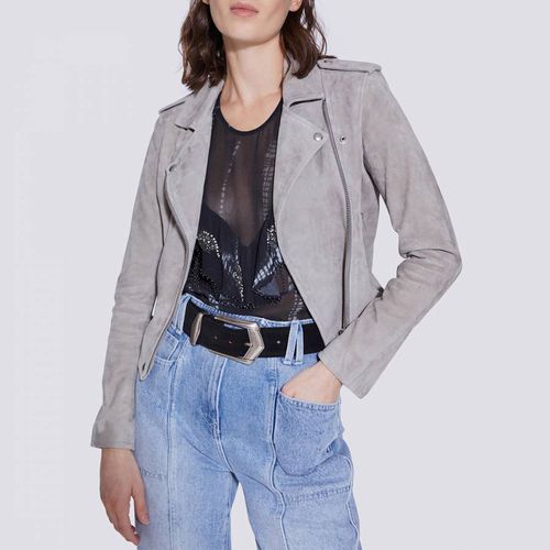 Grey Ashley Perfecto Leather Jacket - IRO - Modalova