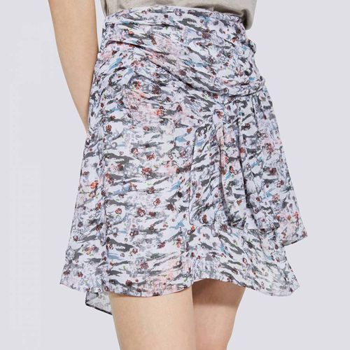 Multi Printed Lofo Mini Skirt - IRO - Modalova