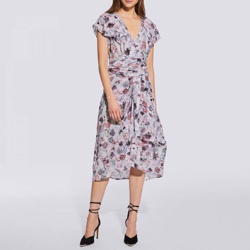 Light Pink Plisca Floral Midi Dress - IRO - Modalova