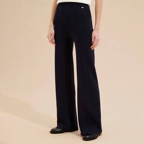 Navy Straight Leg Trousers - Sonia Rykiel - Modalova