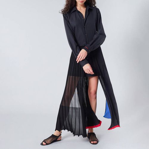 Black Cotton Shirt Maxi Dress - Sonia Rykiel - Modalova