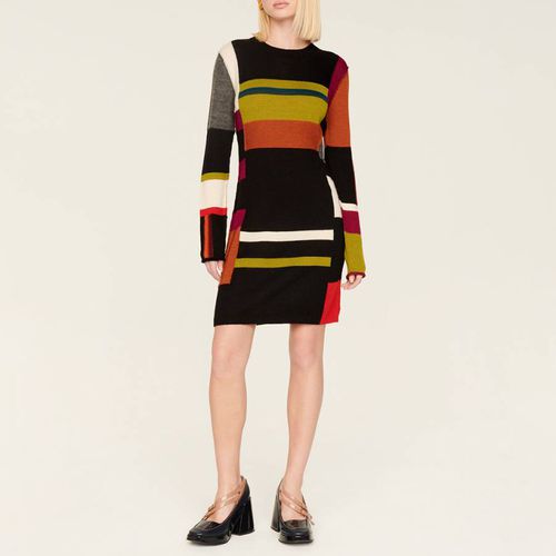 Patchwork Design Slim Mini Dress - Sonia Rykiel - Modalova