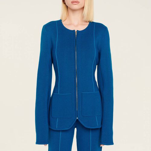 Blue Full Zip Tailored Top - Sonia Rykiel - Modalova