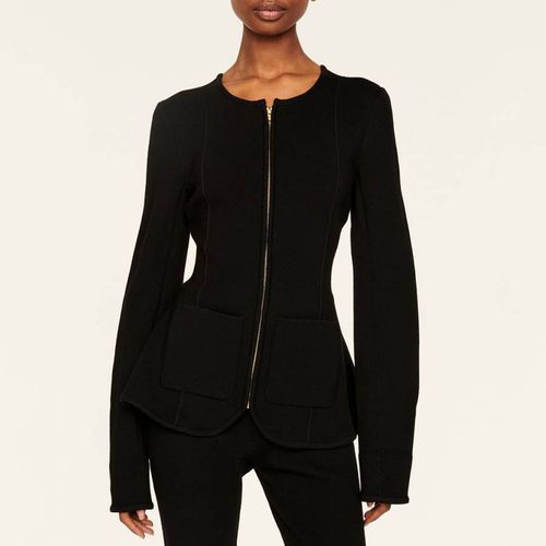 Black Full Zip Tailored Top - Sonia Rykiel - Modalova