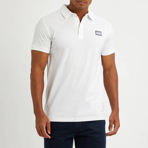 White Small Branded Polo Top - Cavalli Class - Modalova