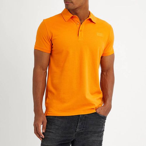 Orange Small Crest Polo Top - Cavalli Class - Modalova