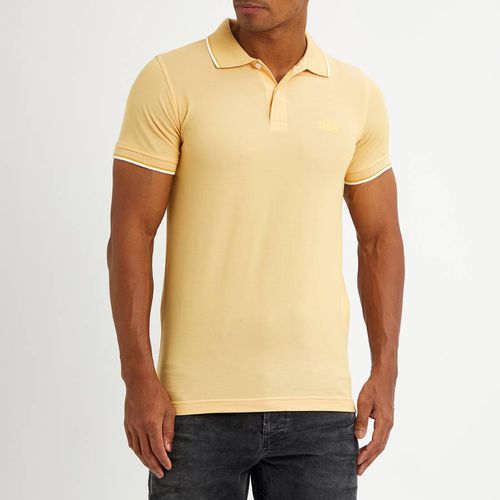 Yellow Small Branded Polo Top - Cavalli Class - Modalova