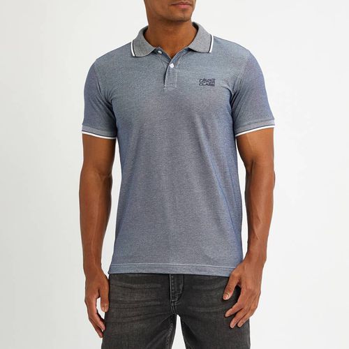 Grey Small Branded Polo Top - Cavalli Class - Modalova