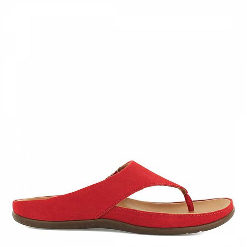 Red Maui Toe Post Sandals - Strive Footwear - Modalova