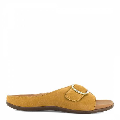 Yellow Gavi Buckle Slip On Sandals - Strive Footwear - Modalova