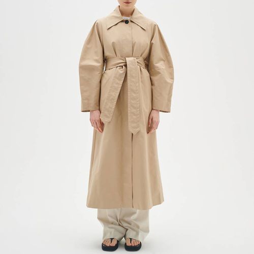 Beige Nawal Cotton Trench Coat - Inwear - Modalova