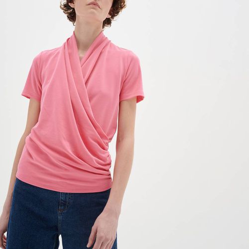 Pink Alano Wrap Blouse - Inwear - Modalova